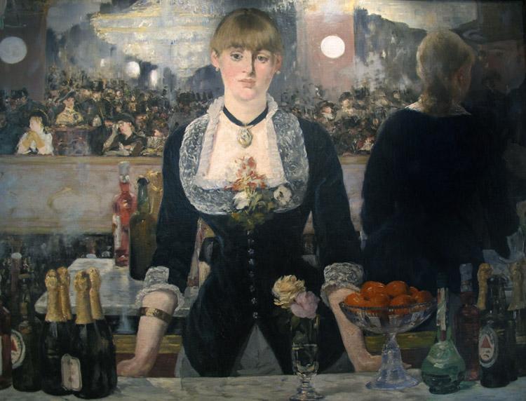 Edouard Manet A Bar at the Folies-Bergere (mk09) Germany oil painting art